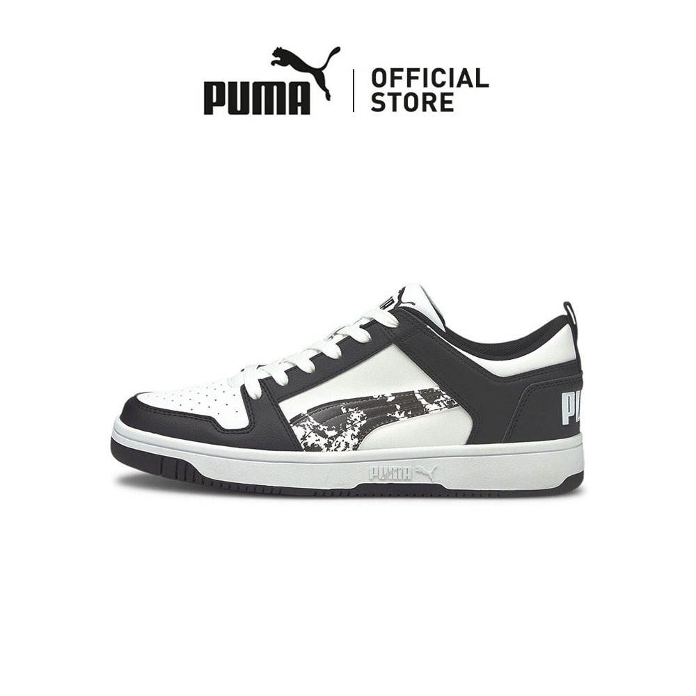 [NEW] PUMA Rebound Lay Up Lo Camo Men&#039;s Sneakers (Black)