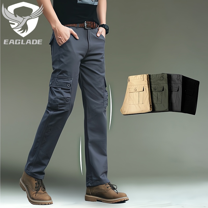 EAGLADE Tactical Cargo Pants Men Women 1699/28-40 Breathable Multi Pockets Straight cut 100% cotton